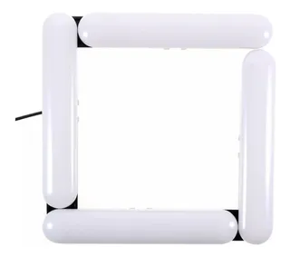 Anillo Luz Plegable Lampara Selfie Rgb Diseño Cuadrado