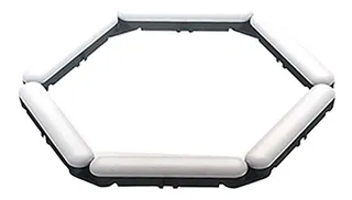 Anillo Luz Plegable Lampara Selfie Diseño Hexagonal Log-on