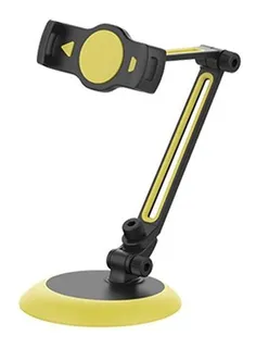 Soporte Para Teléfono Tableta Ajustable Plegable Negro Remax