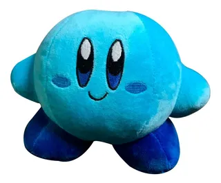 Peluche Diseño Muñeco Kirby Azul Pk-249 Para Niños