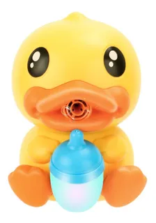 Pato Tira Burbujas B.duck Baby Juguete Amarillo Niños