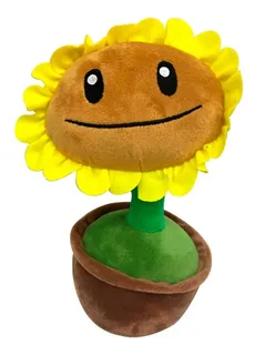 Peluche Diseño Plantas Vs Zombies Suave Pp-386 Niños