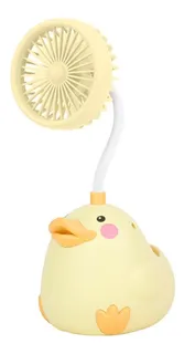 Ventilador Soporte Bolígrafo Escritorio Con Carga Usb Log-on