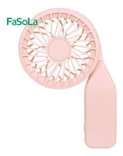 Mini Ventilador Para Cuello Recargable Flexible Y Cable Usb