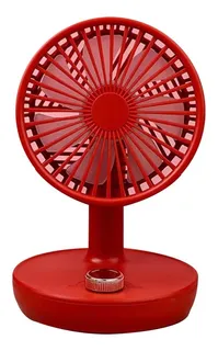 Ventilador Escritorio Giratorio Recargable Usb Aire