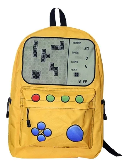 Mochila Diseños Diferentes Video Juegos Con Compartimentos 