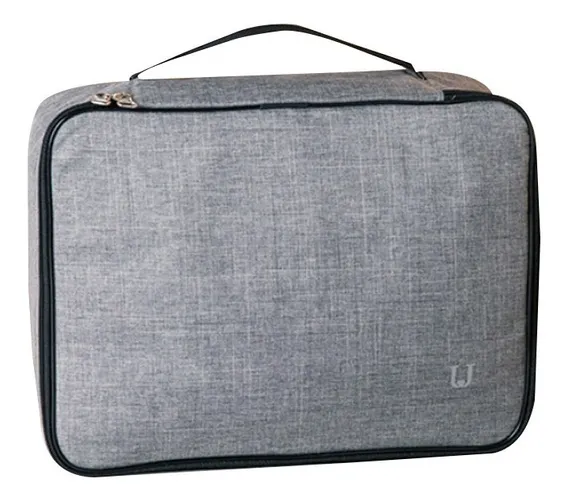 Bolsa Organizador De Viaje Portátil Impermeable Gris Log-on