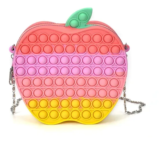 Bolsa Burbujas Para Niña Pop It Monedero De Silicona Log-on 