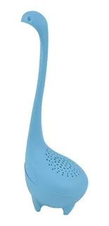 Infusor Colocador Té Forma Dinosaurio Baby Nessie Azul