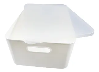 Caja Almacenamiento Portátil Cesta Organizadora Tapa J&j