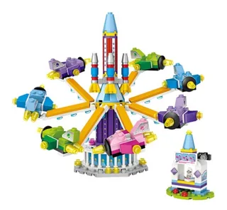 Juego Mecanico Aviones Giratorios Loz bloques Juguete Niños