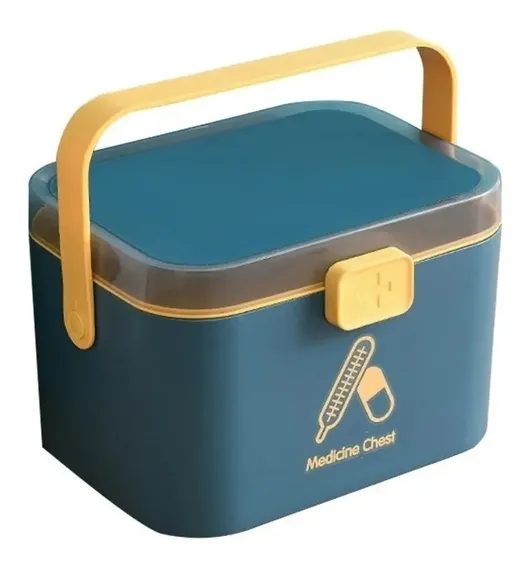 Caja Organizadora Medicamentos Útil Duradero Suministros 